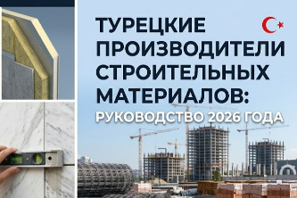 Турецкие производители строительных материалов: руководство 2026 года